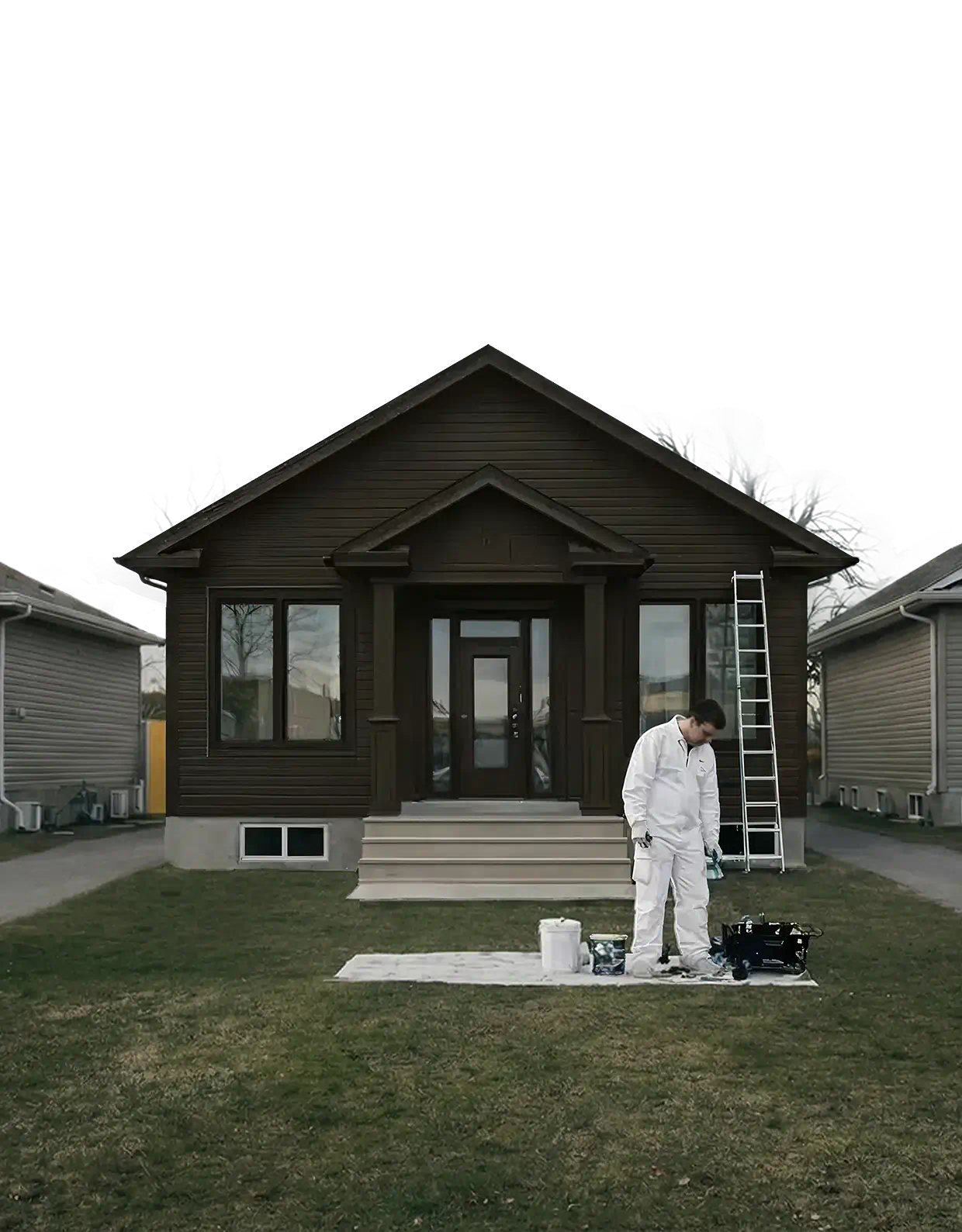 TrueTone Painting Project in noontime lighting