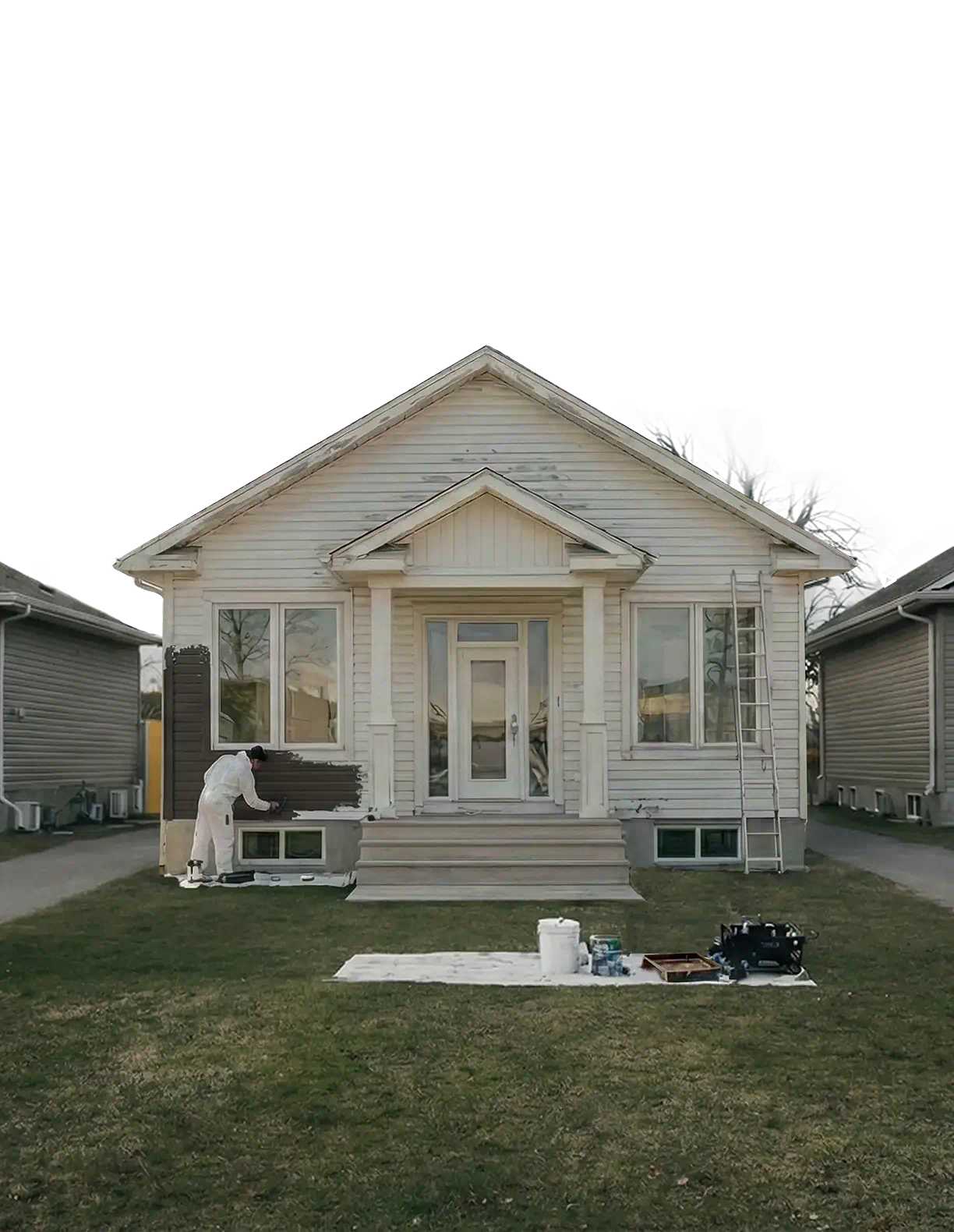 TrueTone Painting Project in daytime lighting